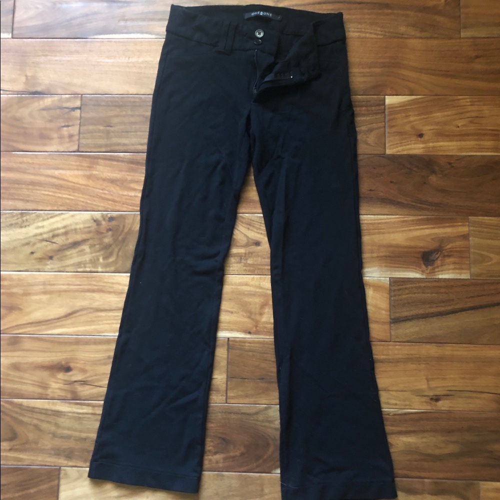 One 5 One black pants